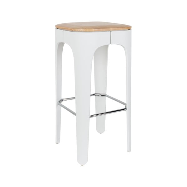 Biela barová stolička 73 cm Up-High – White Label