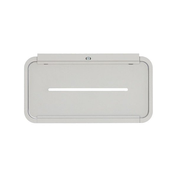 Biela kúpeľňová polica Zone Rim, 22 x 11,4 cm-image-3