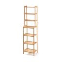 Bambusový kúpeľňový regál v prírodnej farbe 40x154 cm Skaren – Bonami Essentials