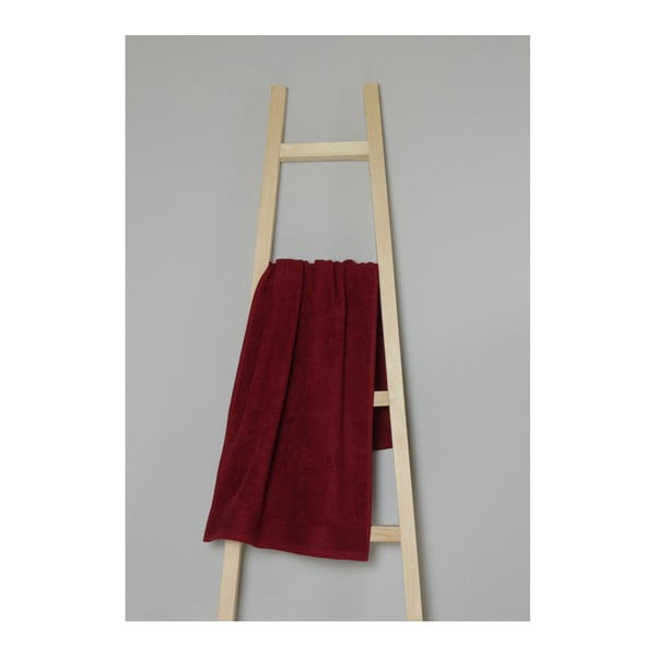 Červený bavlnený uterák My Home Plus Spa, 50 × 100 cm