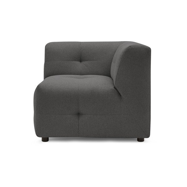 Tmavosivý modul pohovky Kleber - Bobochic Paris-image-1