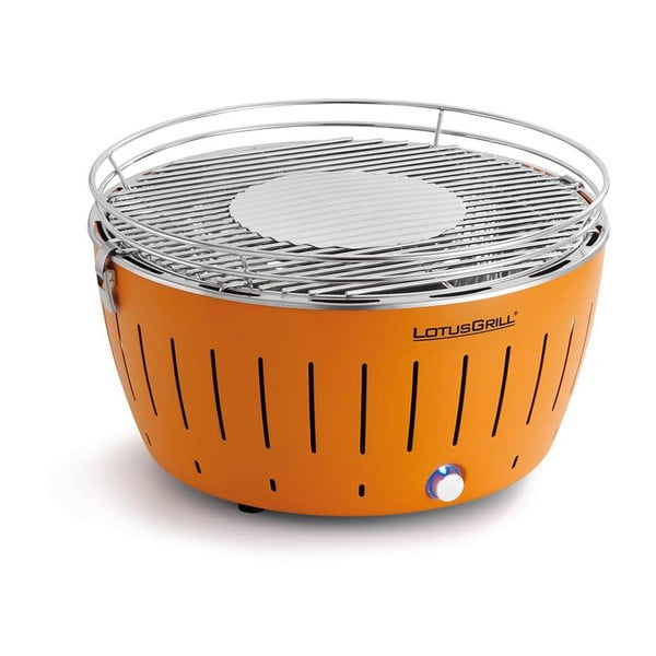 Oranžový nedymiaci gril LotusGrill XL-image-2