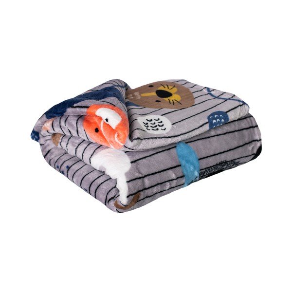 Televízna deka z mikroplyšu 200x150 cm Dogs - My House-image-1