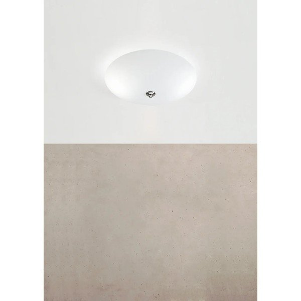 Biele stropné svietidlo so skleneným tienidlom ø 39 cm Platillo – Markslöjd-image-1