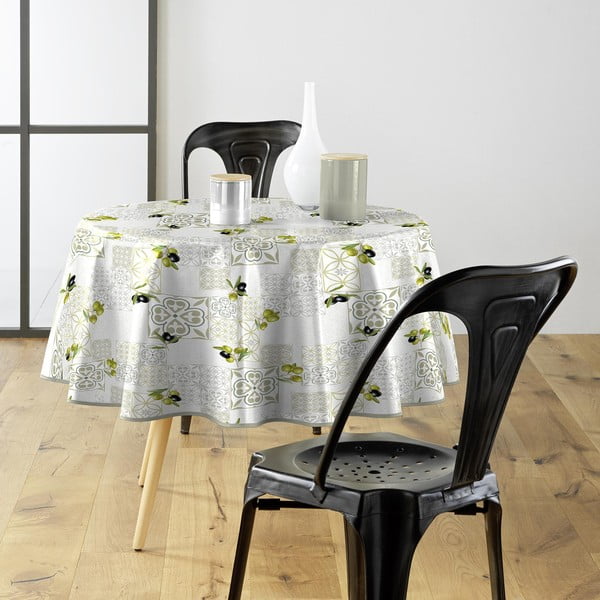 Umývateľný obrus z PVC ø 160 cm Andalúzia – douceur d'intérieur