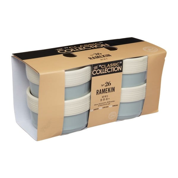 Sada 4 keramických zapekacích mištičiek Kitchen Craf Classic Dots, ⌀ 9 cm-image-1