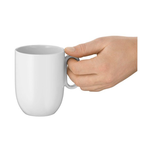 Biele porcelánové hrnčeky v súprave 2 ks 380 ml Barista – WMF-image-4