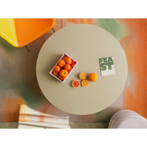 Biely okrúhly konferenčný stolík ø 100 cm Pausa – Really Nice Things-image-3