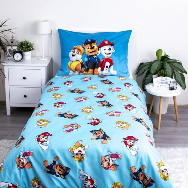 Detské obliečky na jednolôžko z mikrovlákna 140x200 cm Paw Patrol - Jerry Fabrics-image-2
