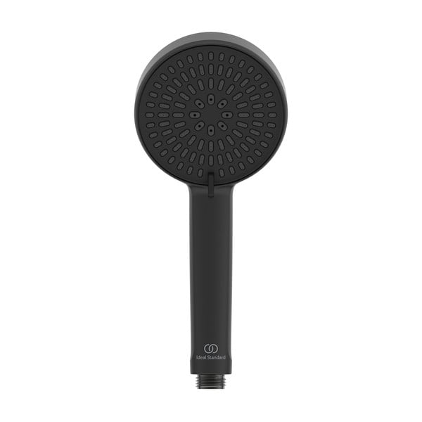 Matne čierna plastová sprchová hlavica ALU+ – Ideal Standard-image-3
