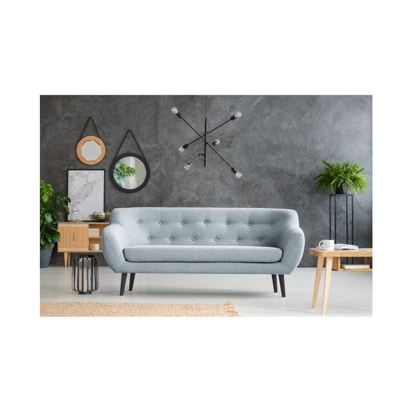 Svetlomodrá pohovka Mazzini Sofas Piemont, 188 cm-image-4