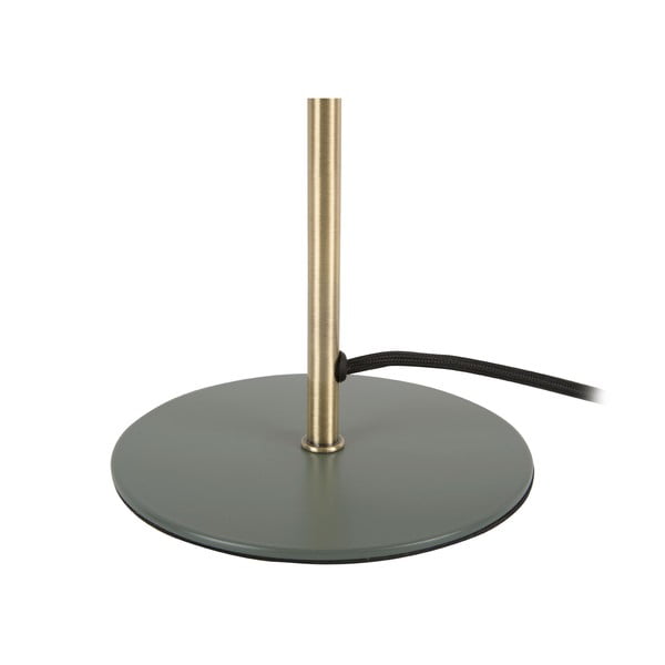 Zelená stolová lampa s detailmi v zlatej farbe Leitmotiv Bonnet-image-3