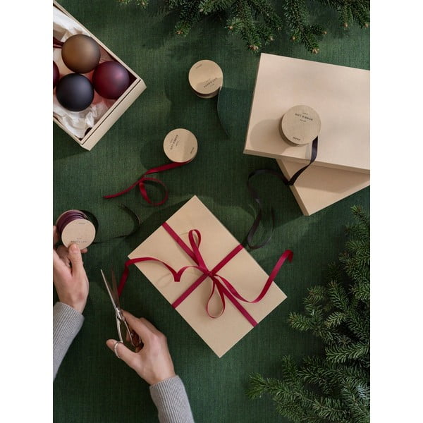 Sklenené ručne fúkané vianočné gule v súprave 2 ks ø 9 cm Juhla – Blomus-image-1