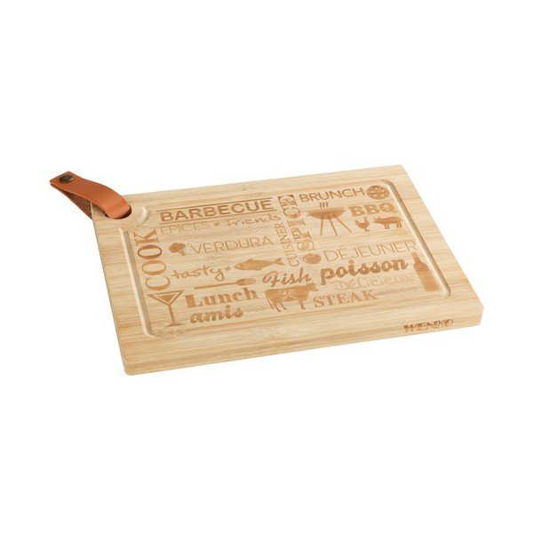 Doska na krájanie z bambusového dreva Wenko Steak Board, 39,5 x 28 cm-image-4