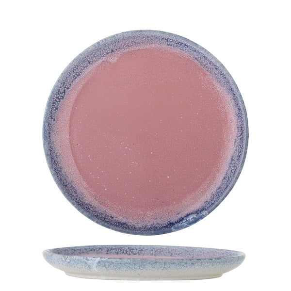Svetloružový tanier z kameniny ø 20 cm Paula – Bloomingville