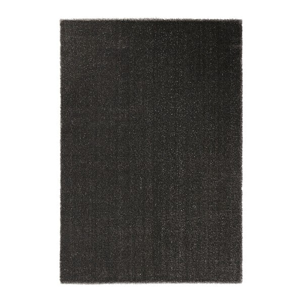 Antracitovosivý koberec Mint Rugs Glam, 120 × 170 cm