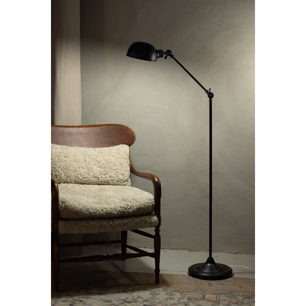 Čierna stojacia lampa (výška 143 cm) Portland - Markslöjd-image-1