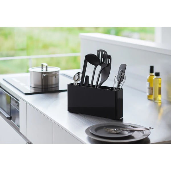 Kovový stojan na kuchynské náčinie Tower – YAMAZAKI-image-3