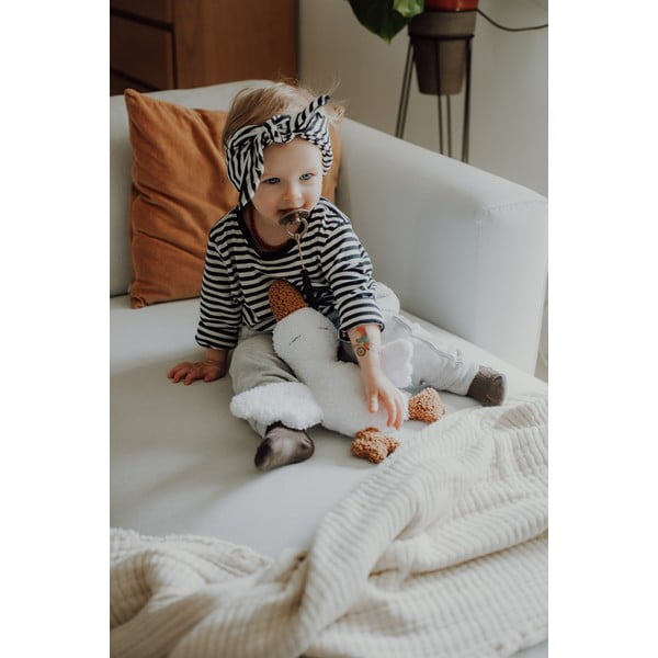 Biely zaspávačik Goose - Malomi Kids-image-3