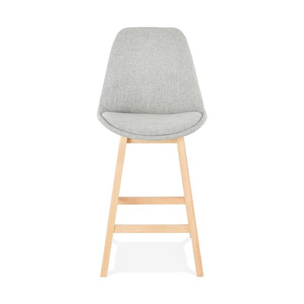 Sivá barová stolička Kokoon QOOP Mini, výška sedu 65 cm-image-3
