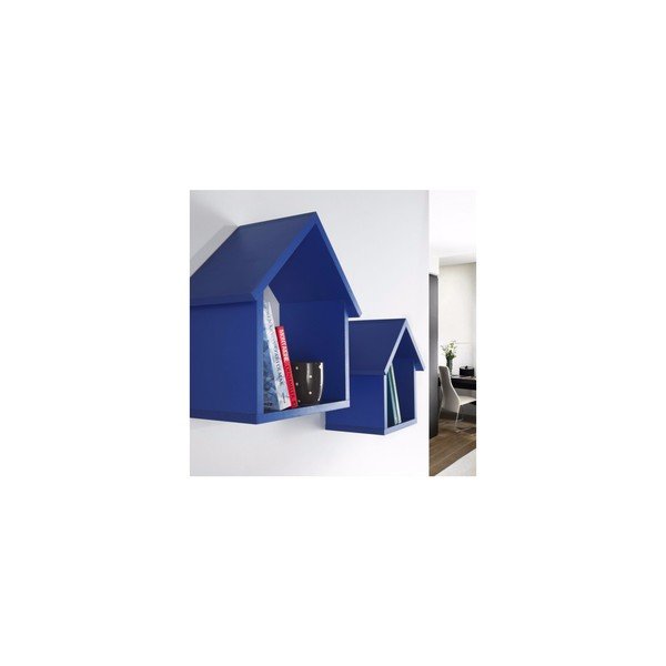 Sada 2 políc Maison, modrá-image-1