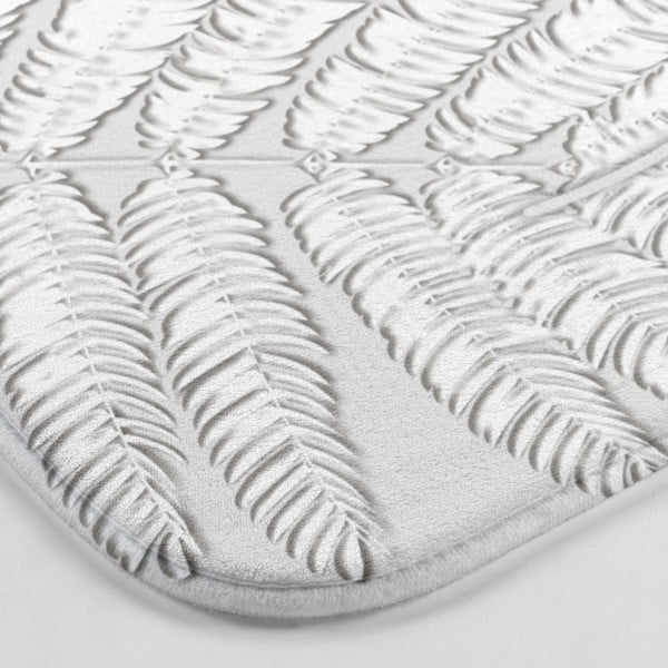 Svetlosivá WC kúpeľňová predložka 45x45 cm Amber – douceur d'intérieur-image-2