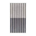 Modro-sivý uterák z bio bavlny 50x90 cm Disorder - Mette Ditmer Denmark