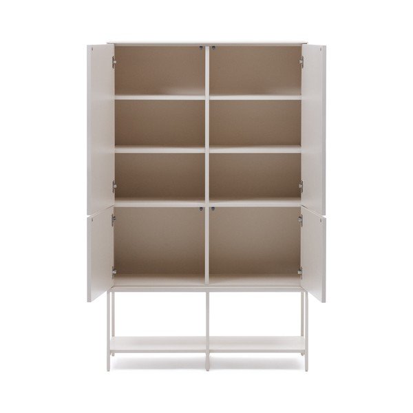 Biela skrinka 98x160 cm Vedrana – Kave Home-image-3