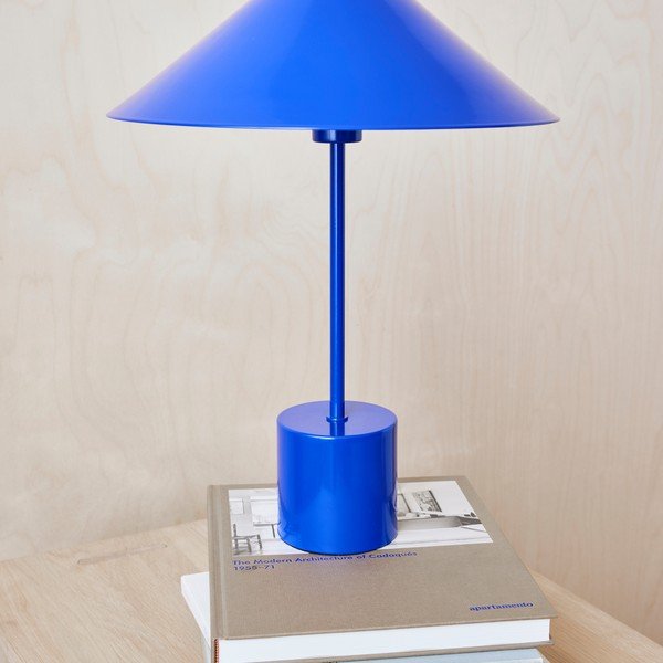Modrá kovová stolová lampa (výška  50 cm) Kasa – OYOY Living Design-image-1
