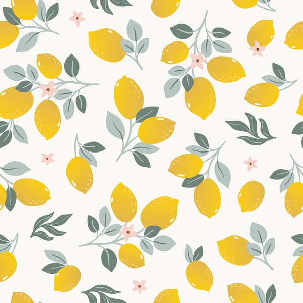 Detská tapeta 10 m x 50 cm Lemons – Lilipinso