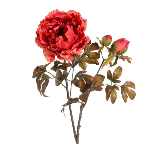 Umelá kvetina s červeným kvetom Ixia Peonia, výška 97,5 cm
