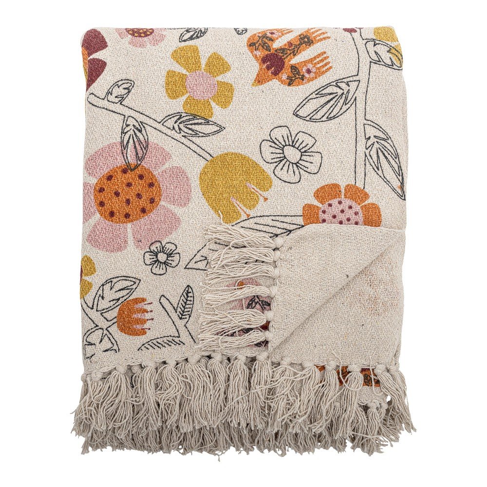 Deka s prímesou bavlny 130x160 cm Vivielle – Bloomingville