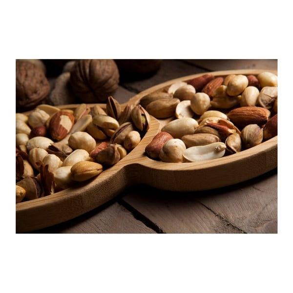 Servírovací podnos z bambusovejho dreva v tvare srdca Bambum Amor-image-2