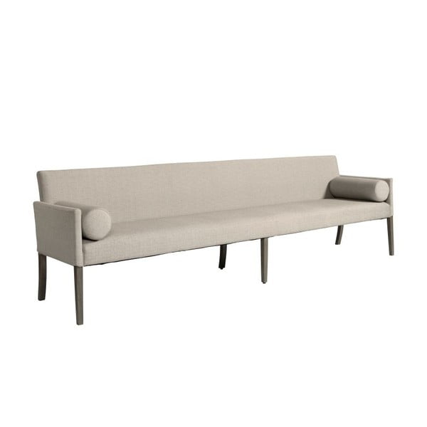 Sofa Cross Smoked Beige, 240x85x70 cm