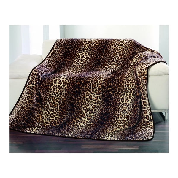 Hnedá deka Gözze Cashmere, 150 x 200 cm
