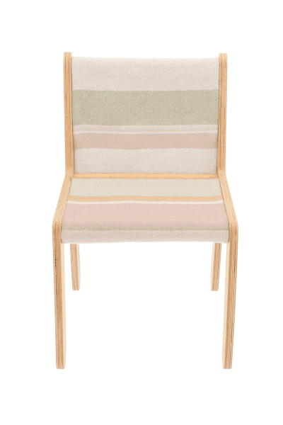 Detská stolička v prírodnej farbe Kaarol Earth – Lorena Canals-image-3