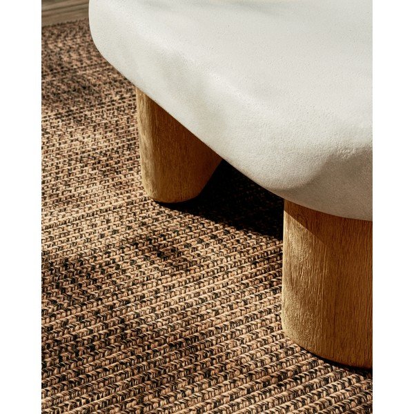 Záhradný konferenčný stolík s betónovou doskou 70x140 cm Labra – Kave Home-image-4