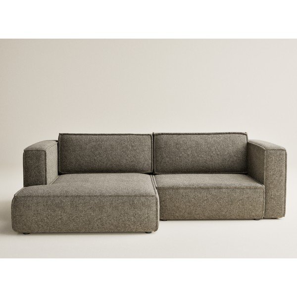 Hnedá ženilková rozkladacia/s úložným priestorom rohová pohovka (ľavý roh/s leňoškou) Velto – Maison de Rêve-image-2