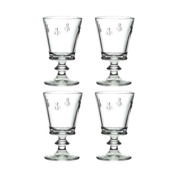 Poháre v súprave 4 ks na víno 230 ml Abeille – La Rochére