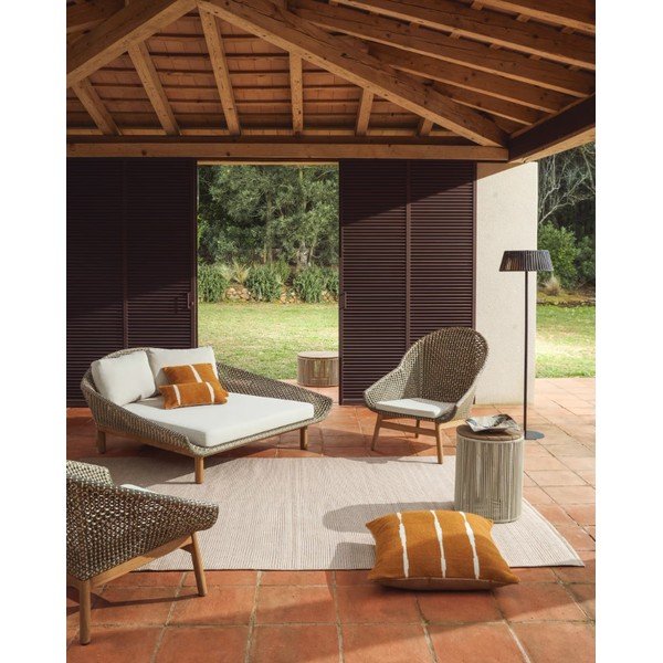 Taupe vnútorný a vonkajší koberec 230x160 cm Turiane – Kave Home-image-1
