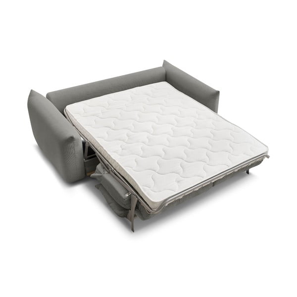 Sivá rozkladacia pohovka 214 cm Ernest – Bobochic Paris-image-4