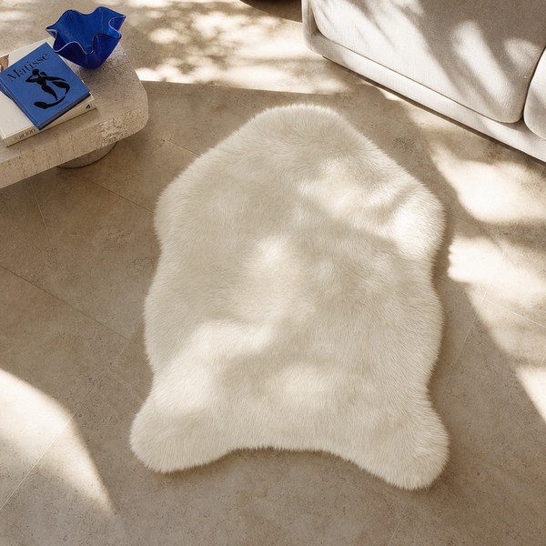 Béžová umelá kožušina Tiseco Home Studio Sheepskin, 180 × 270 cm-image-1