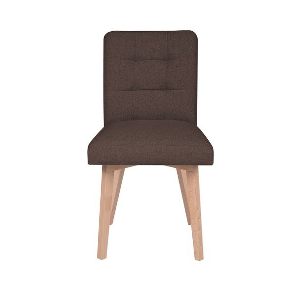 Hnedá jedálenská stolička Mazzini Sofas Tulip