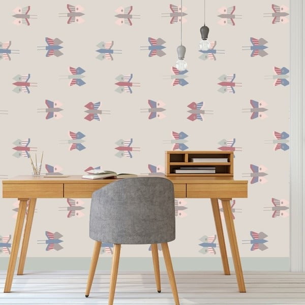 Tapeta do detskej izby Art For Kids Vintage, 48 × 1000 cm-image-1