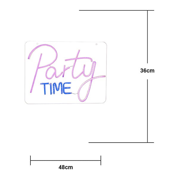 Ružová LED neónová svetelná dekorácia 5 W Plexy – Star Trading-image-3