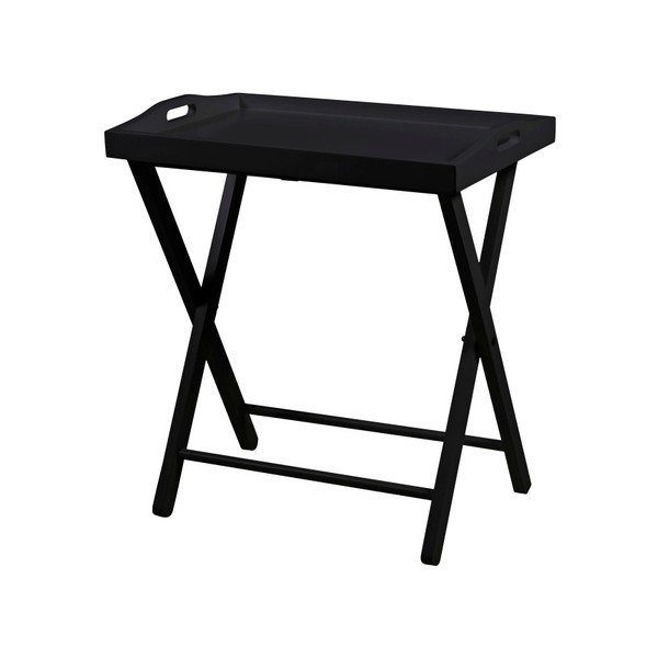Čierny odkladací stolík Actona Vassoio-image-1