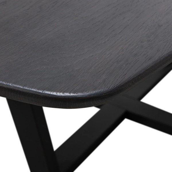 Jedálenský stôl s doskou z dubového dreva 100x220 cm Tablo – WOOOD-image-4