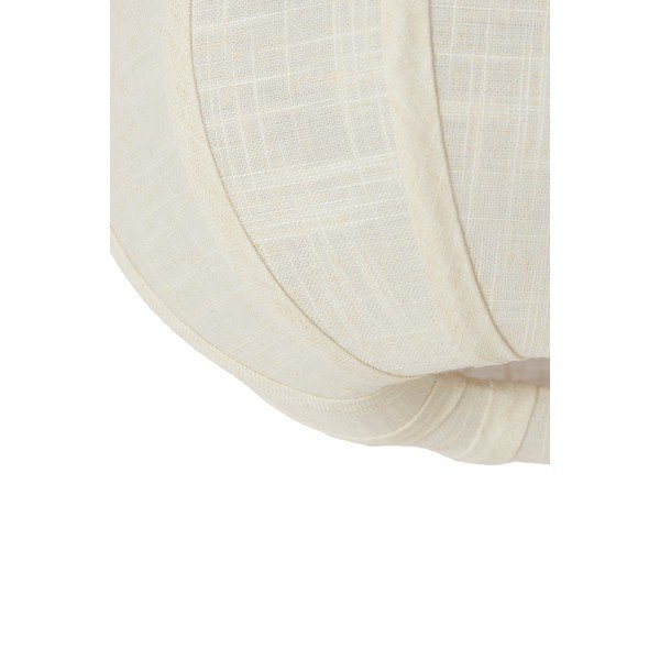 Krémovobiele stropné svietidlo s textilným tienidlom ø 30 cm Zosia – Light & Living-image-3