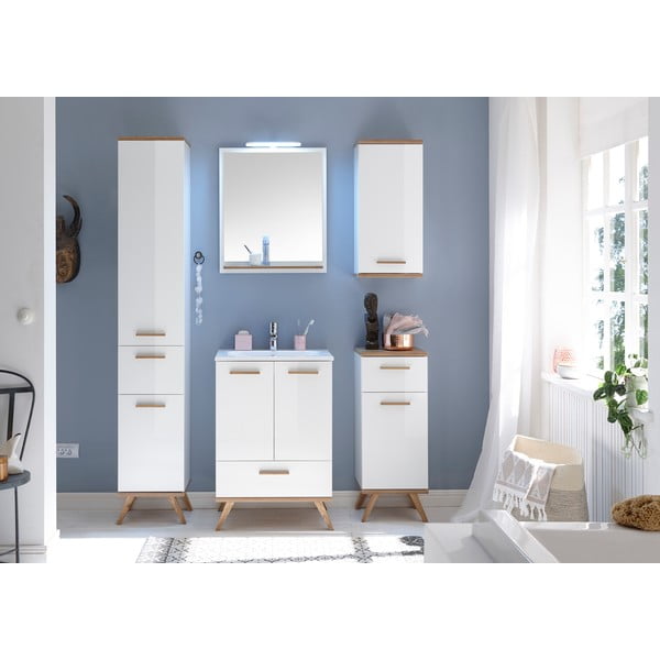 Nástenné zrkadlo s poličkou 60x75 cm Set 923 - Pelipal-image-3