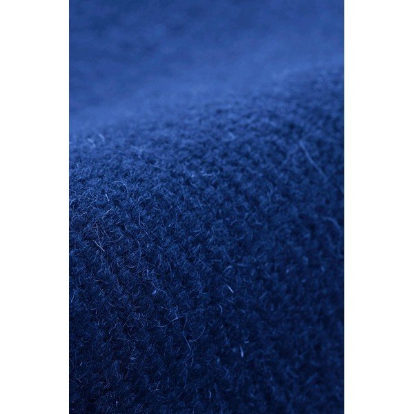 Modrý ručne tkaný behúň s prímesou vlny 70x200 cm Row – Jotex-image-2